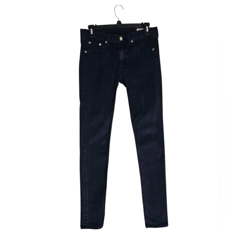 Rag & Bone Legging Skinny Mid‎ Rise Blue Casual Jeans 27 Preowned